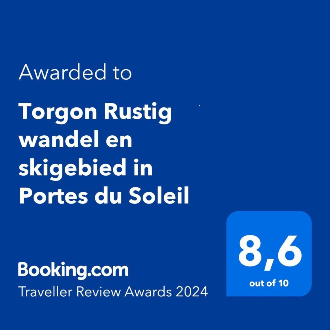 Heerlijke Wandel Of Ski Vakantie In Torgon Portes Du Soleil Eksteriør bilde